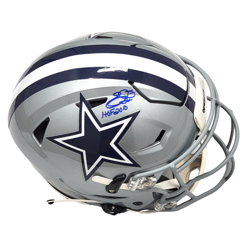 Emmitt Smith Autographed Dallas Cowboys Riddell Speed Flex Helmet W/HO Emmitt Smith Autographed Dallas Cowboys Riddell Speed Flex Helmet W/HO