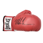 Mike Tyson Autographed Everlast Right Hand Red Boxing Glove Beckett