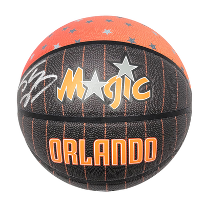 Shaquille O'Neal Autographed Wilson Orlando Magic City Edition NBA Basketball Beckett Witnessed