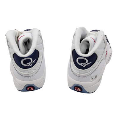 Allen Iverson Autographed Philadelphia 76ers Reebok Question Mid Size 11 Sneakers W/ The Answer Beckett Witnessed