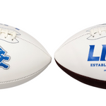 Penei Sewell Autographed Detroit Lions Logo Football Beckett Witnessed