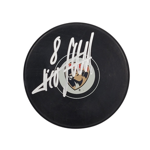 Nico Sturm Autographed Florida Panthers Logo Hockey Puck Beckett Authenticated