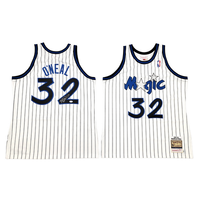 Shaquille O'Neal Autographed Orlando Magic White 1993-94 Mitchell & Ness Authentic Jersey PSA/DNA ITP