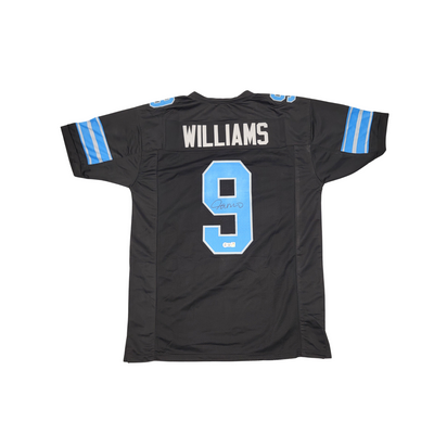 Jameson Williams Autographed Detroit Lions 2024 Black ALT Pro Style Jersey Beckett Witnessed