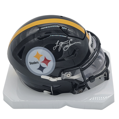 Lynn Swann Autographed Pittsburgh Steelers MIDI Speed Flex Helmet Beckett Witnessed