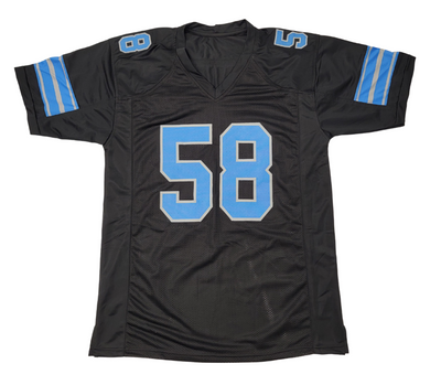 Penei Sewell Autographed Detroit Lions 2024 Black ALT Pro Style Jersey Beckett Witnessed