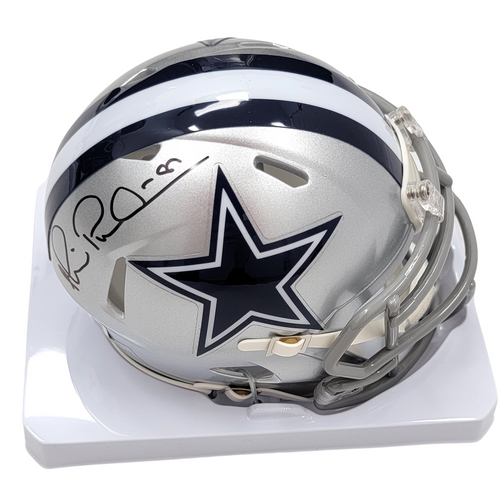 dallas cowboys football helmets autographed Michael Irvin Autographed Dallas Cowboys Mini Helmet Beckett Witnessed