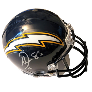 Antonio Gates Autographed San Diego Chargers Mini Helmet JSA Witnessed