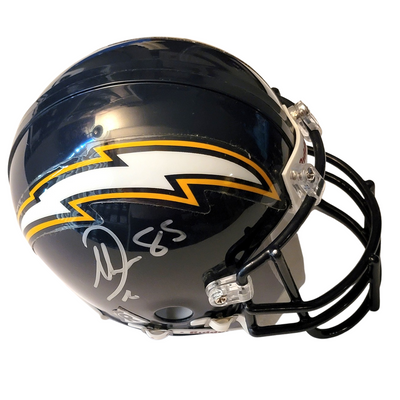 Antonio Gates Autographed San Diego Chargers Mini Helmet JSA Witnessed