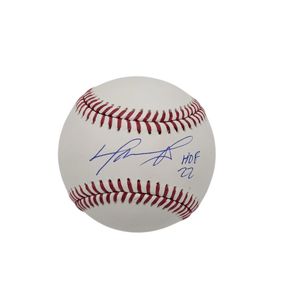 David Ortiz Autographed Boston Red Sox MLB Baseball W/ HOF 22 Beckett Witnessed