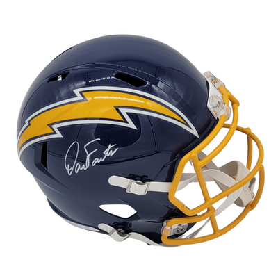 Dan Fouts Autographed San Diego Chargers 1974-87 Throwback Replica Helmet Beckett