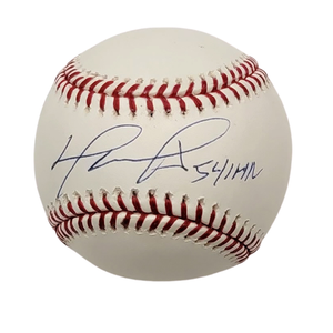 David Ortiz Autographed Boston Red Sox MLB Baseball W/ 541 HR Beckett Witnessed
