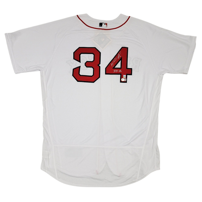 David Ortiz Autographed Boston Red Sox Authentic Jersey W/ 541 HR Beckett Witnessed
