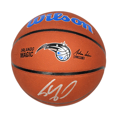 Shaquille O'Neal Autographed Wilson Orlando Magic Logo NBA Basketball Beckett Witnessed