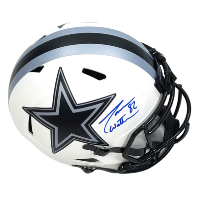 Jason Witten Autographed Dallas Cowboys Riddell Replica Lunar Eclipse Helmet Beckett Witnessed