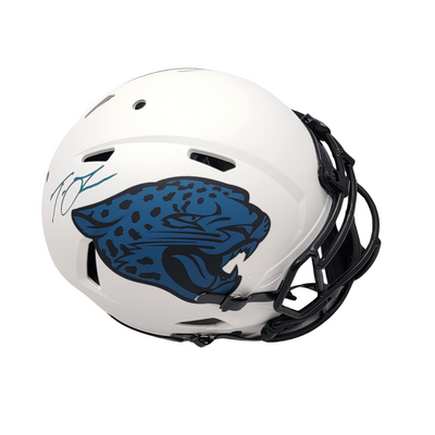 Trevor Lawrence Autographed Jacksonville Jaguars Authentic Lunar Eclipse Helmet Fanatics Authentic