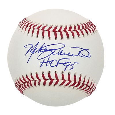 Mike Schmidt Autographed Philadelphia Phillies OML Baseball W/ HOF 95 Beckett Witnessed