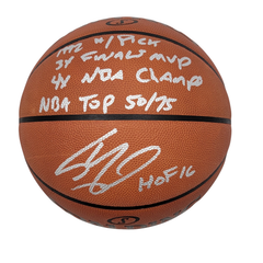 Shaquille O'Neal Autographed Los Angeles Lakers Heat Magic NBA