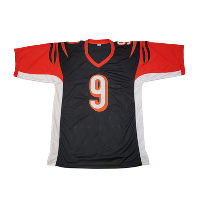 Carson Palmer Autographed Cincinnati Bengals Pro Style Black Jersey Beckett Witnessed