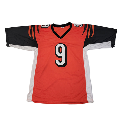 Carson Palmer Autographed Cincinnati Bengals Pro Style Orange Jersey Beckett Witnessed