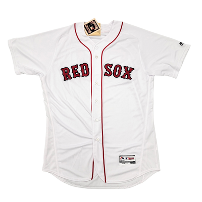 David Ortiz Autographed Boston Red Sox Majestic White Authentic Jersey W/ HOF 22,Big Papi, 3X WS Champ & 13 WS MVP Beckett Witnessed