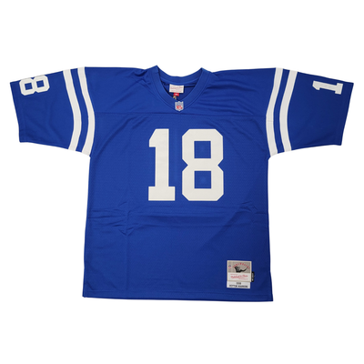 Peyton Manning Autographed Indianapolis Colts 1998 Mitchell & Ness Throwback Blue Jersey Fanatics