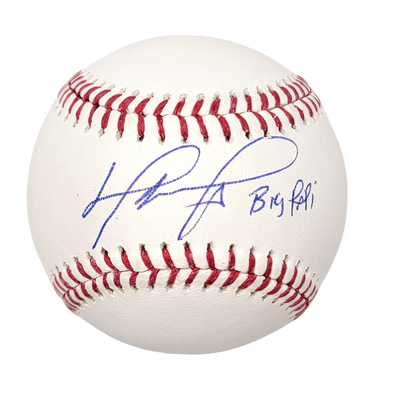 David Ortiz Autographed Boston Red Sox MLB Baseball W/Big Papi Beckett Witnessed