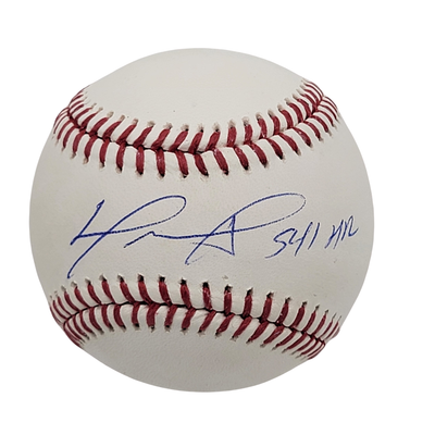 David Ortiz Autographed Boston Red Sox MLB Baseball W/ 541 HR Beckett Witnessed