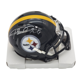 Rod Woodson Autographed Pittsburgh Steelers Mini Helmet Beckett Authenticated