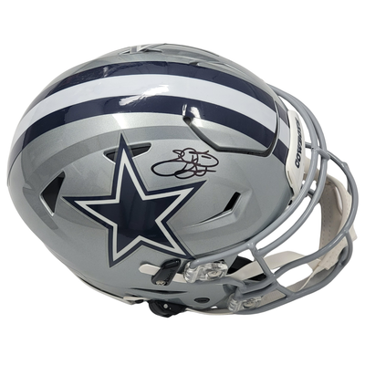 Emmitt Smith Autographed Dallas Cowboys Speed Flex Helmet Beckett Authenticated