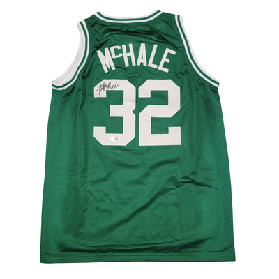 Kevin McHale Autographed Boston Celtics Green Pro Style Jersey Beckett Witness