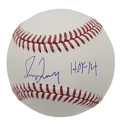 Greg Maddux Autographed Atlanta Braves Cubs OML Baseball W/HOF 14 Beckett Witnessed