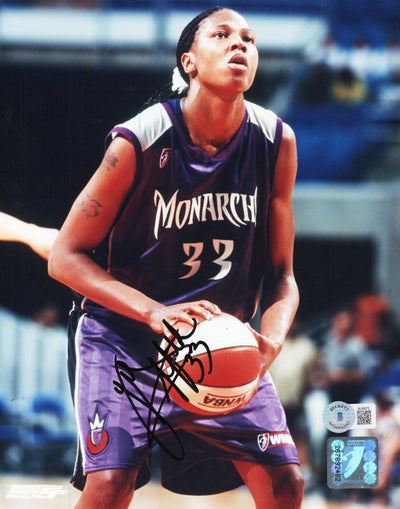 Yolanda Griffith Autographed WNBA Sacramento Monarchs 8x10 Photo Beckett Authenticated