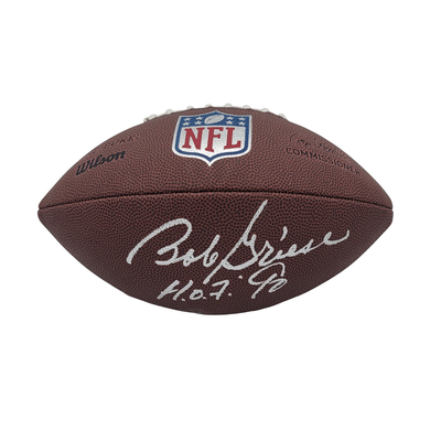 Bob Griese autographed Miami Dolphins Duke replica football Beckett witnessed
