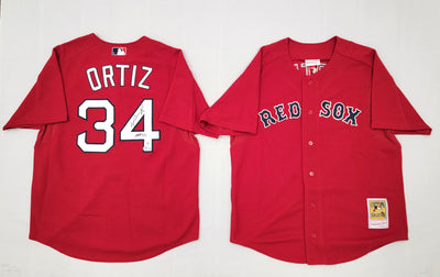 David Ortiz Boston Red Sox Signed Home Majestic Replica Jersey