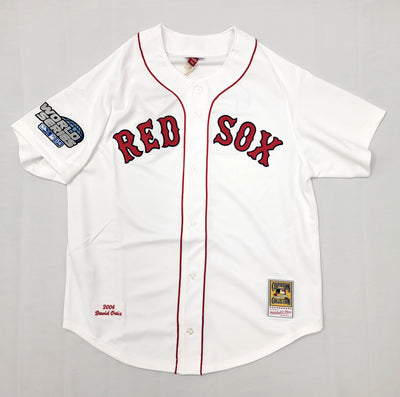 David Ortiz Boston Red Sox Autographed Majestic Grey Away Replica