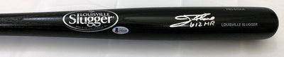 Jim Thome Autographed Louisville Slugger Bat W/612 HR Indians Phillies White Sox Twins Beckett Witnessed