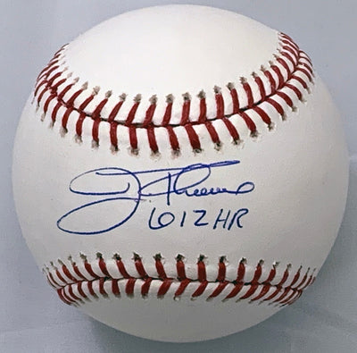 Frank Thomas Autographed Chicago White Sox Custom Black Baseball