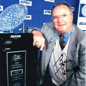 Bobby Bowden Autographed Florida State Seminoles 1999 National Champs 8x10 Photo Beckett