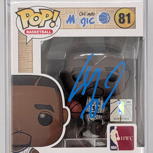Shaquille O'Neal Autographed Orlando Magic Encapsulated AUTO Grade GEM MT 10 Funko Pop PSA/DNA