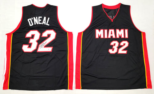 Shaquille O'Neal Miami Heat Autographed Mitchell & Ness with