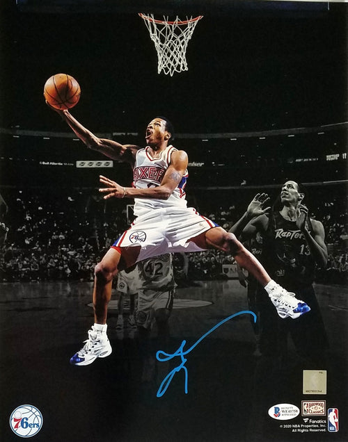 Allen Iverson Signed Jersey (Player's Ink)