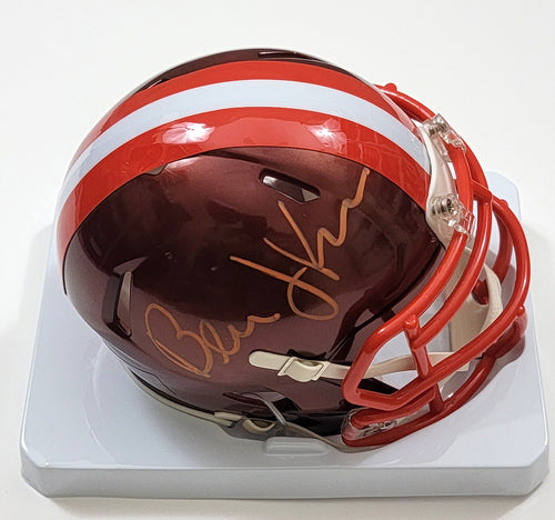 Bernie Kosar Autographed Cleveland Browns Riddell Flash Mini
