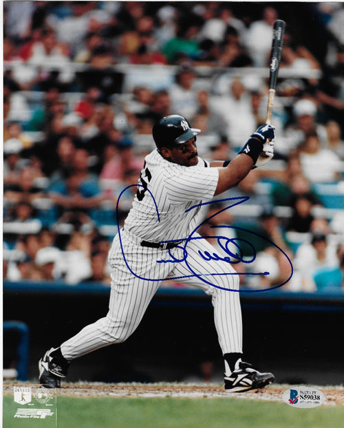 Cecil Fielder Autographed New York Yankees 8x10 Photo Beckett Authenti -  Famous Ink