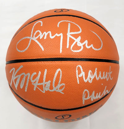 LeBron James Signed Autographed White Stat Jersey Miami Heat /25 UDA