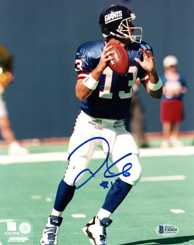 Danny Kanell Autographed New York Giants 8x10 Photo Beckett Authenticated