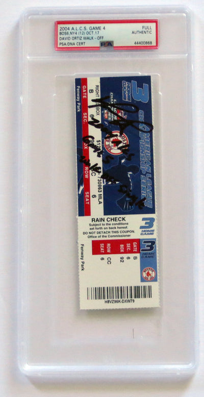 BOSTON RED SOX vs MILWAUKEE BREWERS MLB Ticket Stub 9/22/1981 Fenway Park