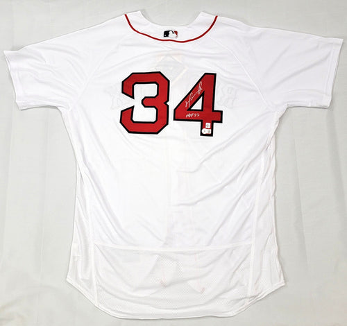 David Ortiz Autographed Boston Red Sox Authentic Jersey W HOF 22 Beck Famous Ink
