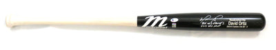 David Ortiz Autographed Boston Red Sox Marucci Game Model Bat W/3X WS Champs & 2013 WS MVP