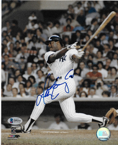 Don Baylor Autographed New York Yankees 8x10 Photo Beckett Authenticated